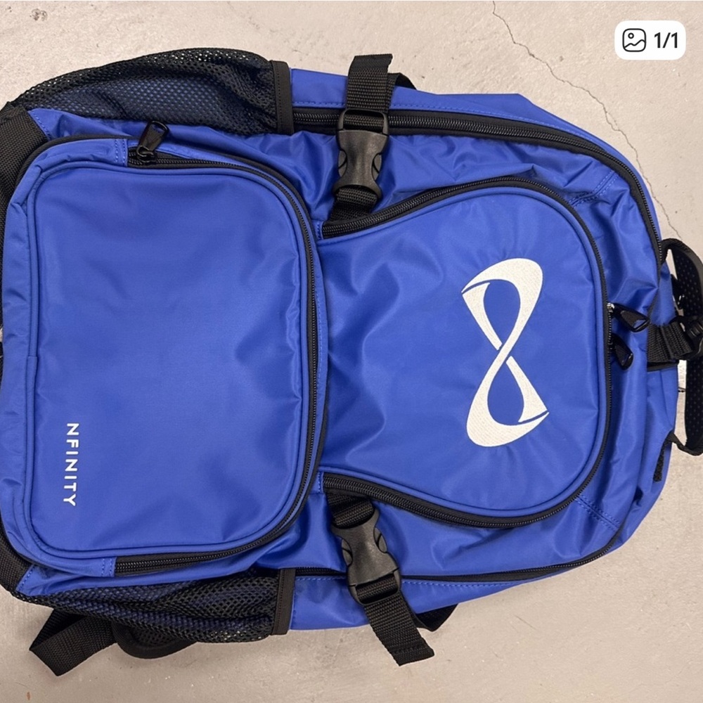 NFINITY Royal Blue Men's Sports Backpack